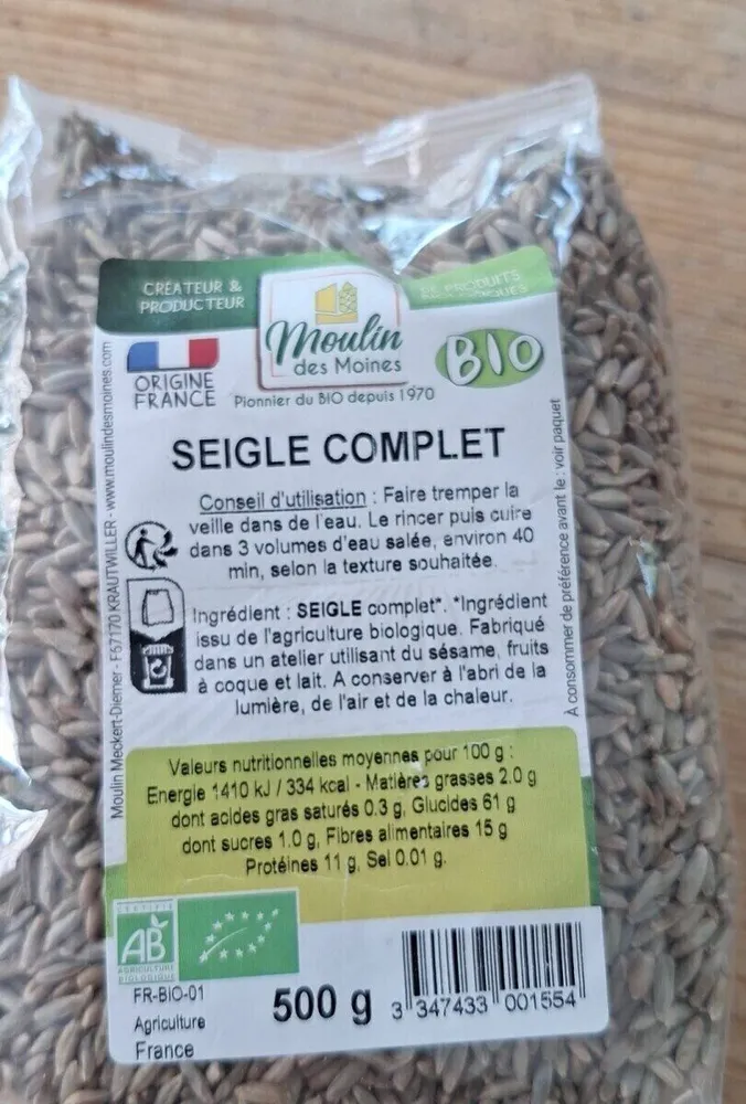 Seigle complet