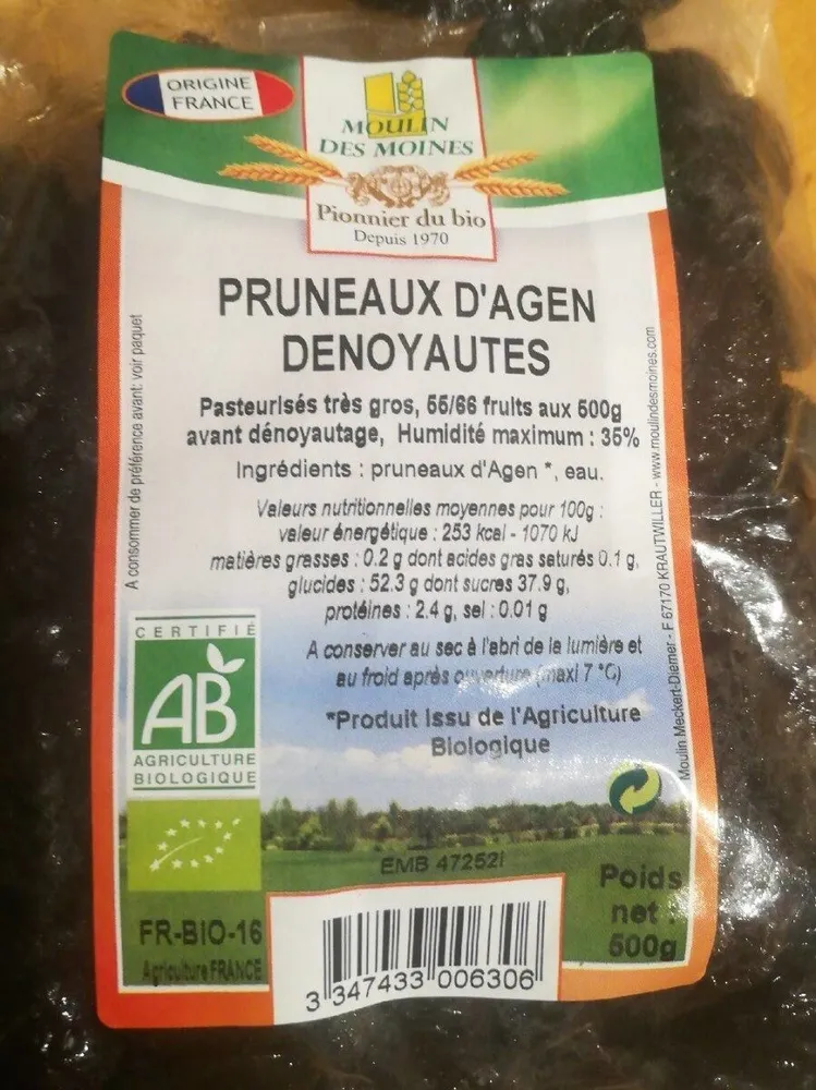 Pruneaux d' Agen denoyautés