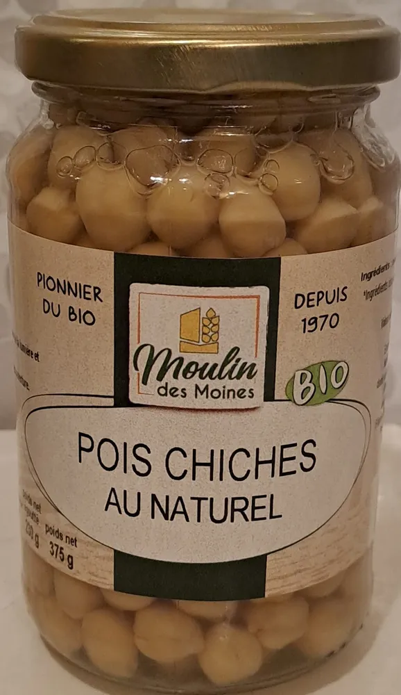 pois chiches au naturel