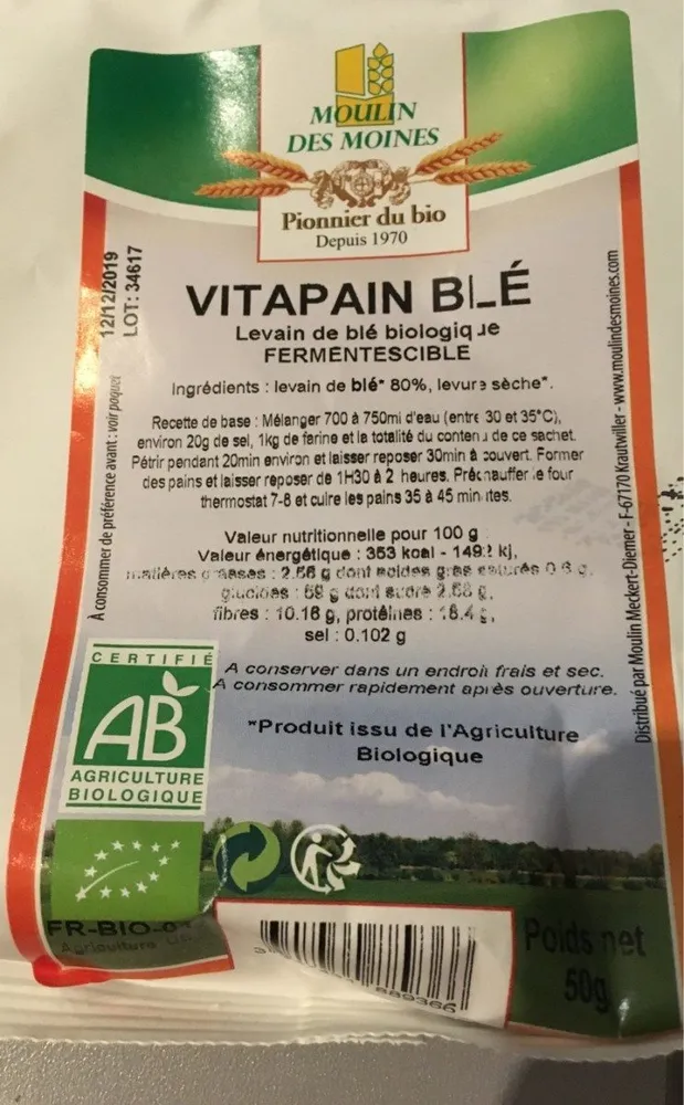 Vitapain blé