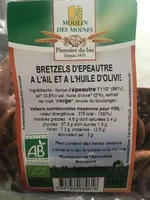 Bretzels D'epeautre à l'ail Et l'huile dolive