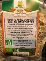 Risotto au riz compler aux légumes et orties