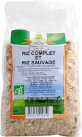 Riz complet et sauvage