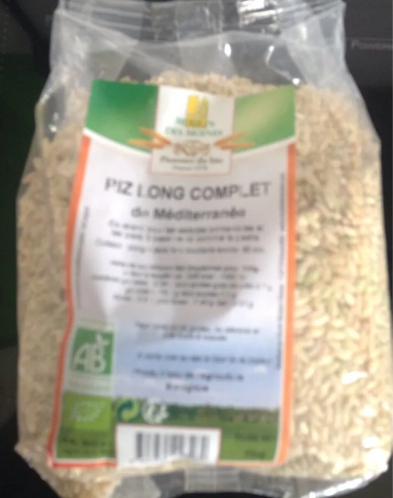 Riz long complet de mediterranee