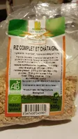 Riz complet et chataigne