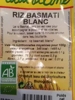 Riz basmati blanc