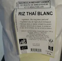 Riz thaï blanc