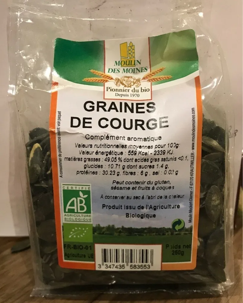 Graines de courge