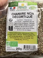 Graines De Chanvre non décortiquées