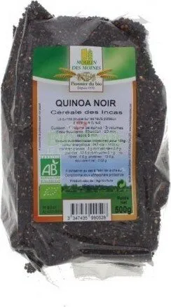 QUINOA NOIR Céréale des Incas