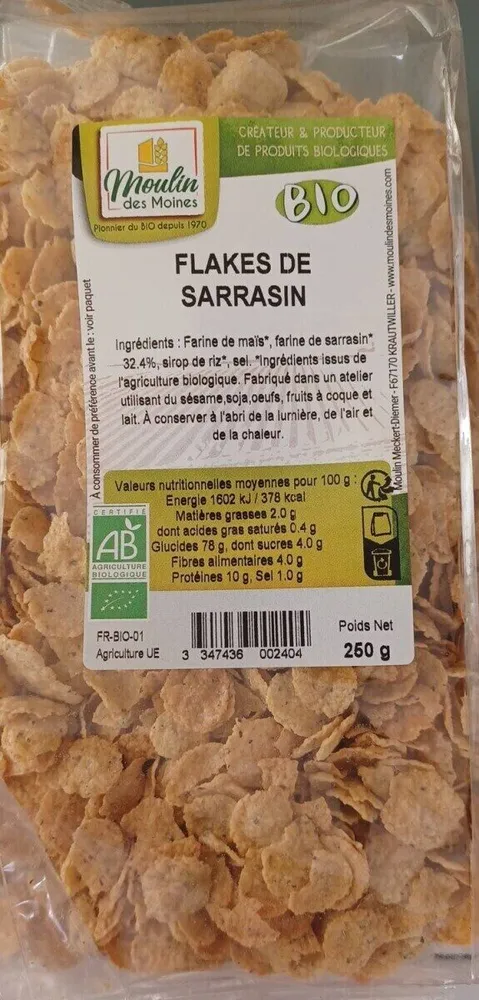 Flakes de sarrasin