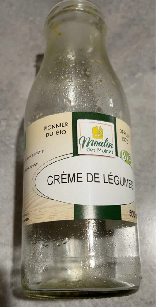 Crème de légumes