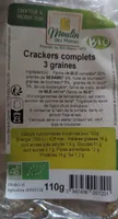Crackers complets 3 graines