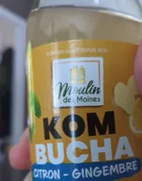Kombucha citron gingembre