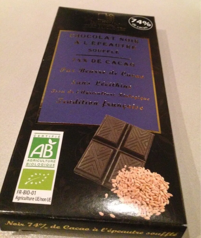 Dark Chocolate - Puffed Spelt