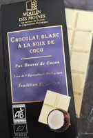 Chocolat blanc à la noix de coco