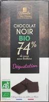 Chocolat noir 74% de cacao