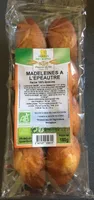 Madeleines with wholemeal spelt flour