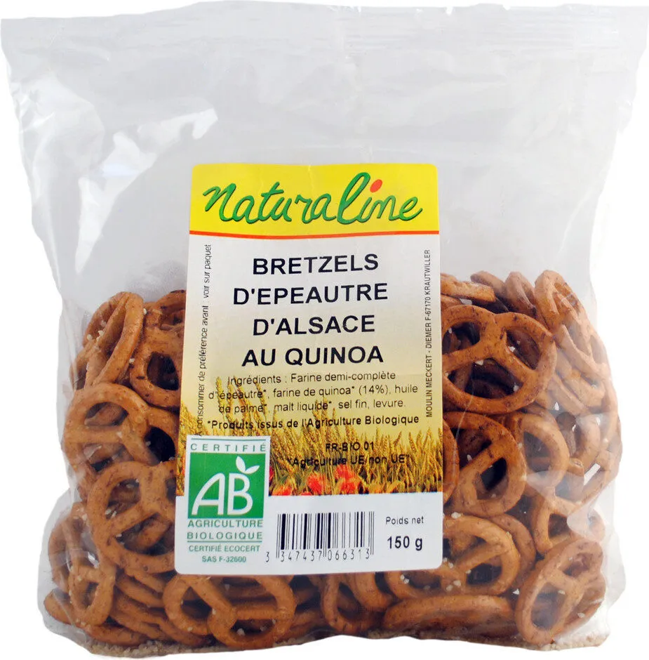 Bretzel epeautre quinoa