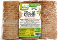 Biscottes épeautre