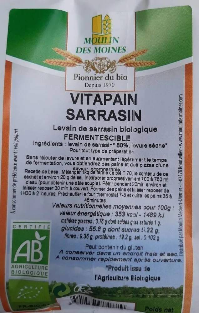 Vitapain Sarrasin