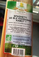 Spaghetti de ble khorasan kamut