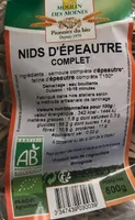 Nids d'epautre complet