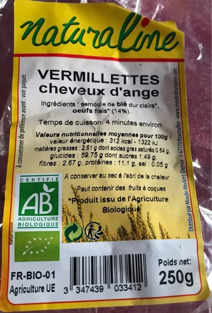 Vermillettes cheveux d'ange