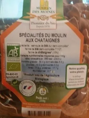 Spécialités du moulin aux châtaignes