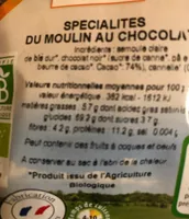 Specialite du moulin au chocolat