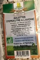 Galette d'épeautre à l'avoine