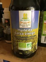 Huile de colza vierge bio