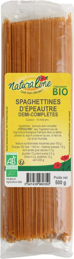 Spaghetinnes d'épeautre
