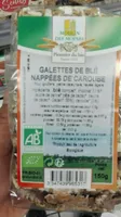 Galettes de blé nappées de caroube