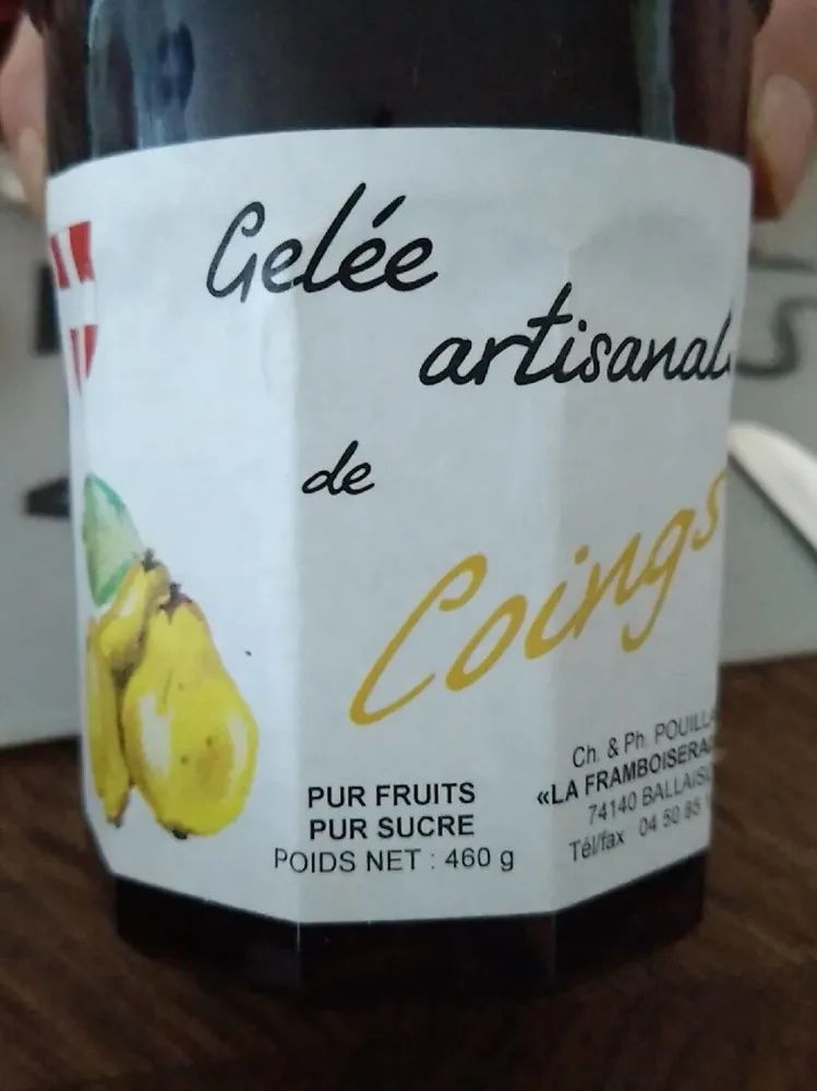 Gelée artisanale de coing