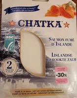Saumon fumé en tranche