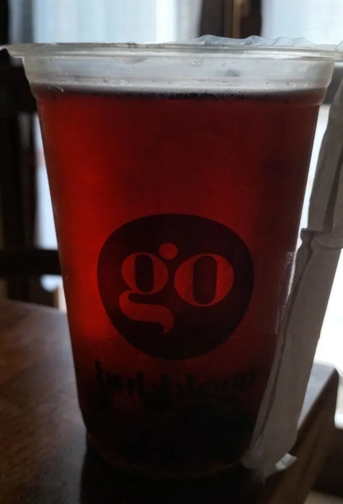 Bubble tea - black forest