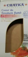 Coeur de saumon fumé d Ecosse