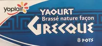Yaourt brassé nature façon grecque