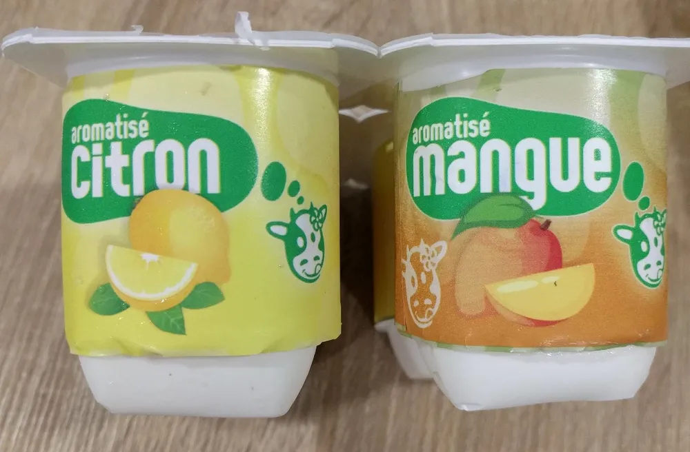 Aromatisé citron/mangue