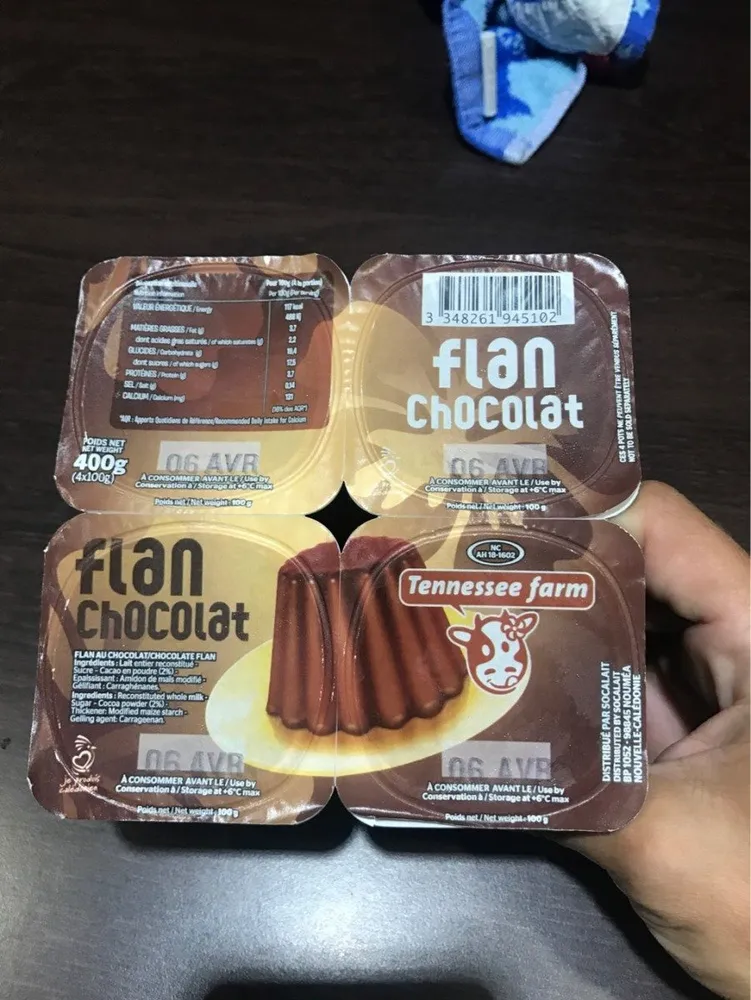 Flan chocolat