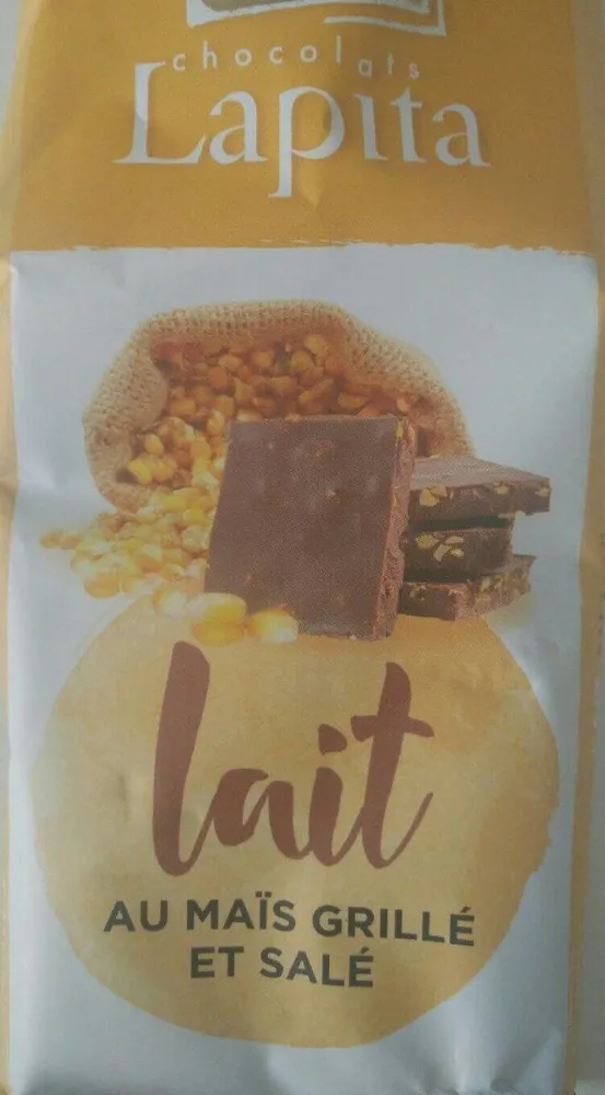 Chocolat : lait au mais grillé et salé