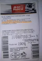 Tomates farcies jean floc'h