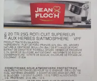Rôti cuit supérieur aux herbes sous atmosphère