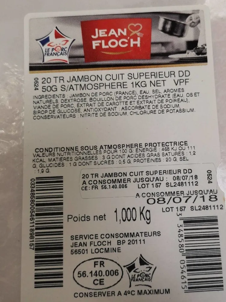 Jambon blanc