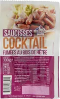 Saucisses cocktail fumées au bois de hêtre