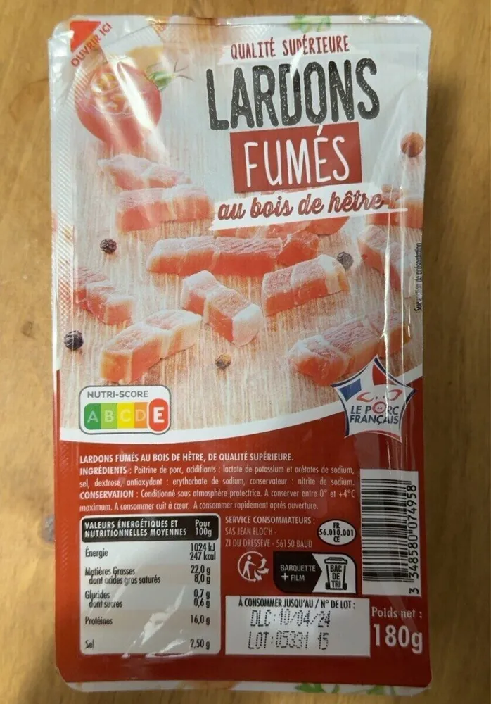 Lardons fumés