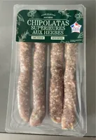 CHIPOLATAS SUPÉRIEURES AUX HERBES