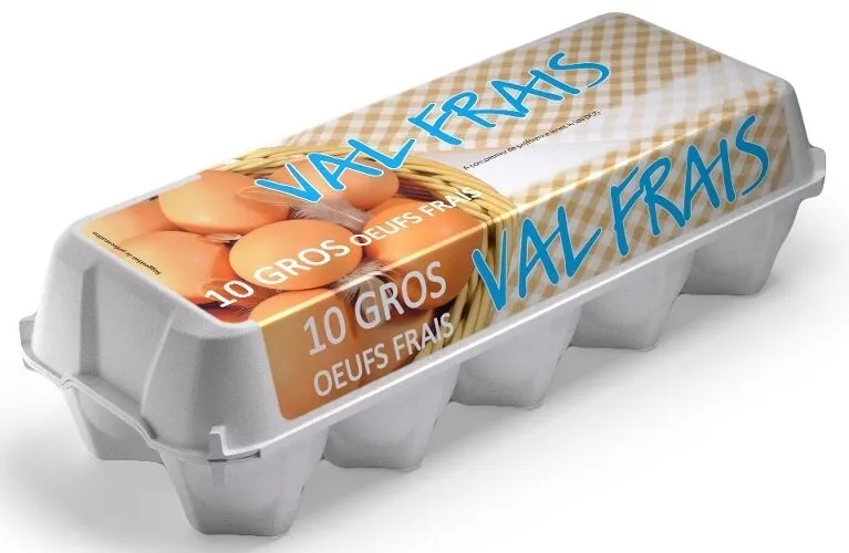 10 gros œufs frais
