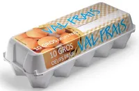 10 gros œufs frais